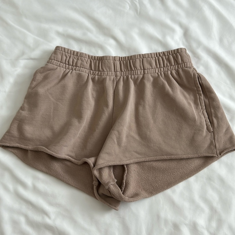 Garage womens sweatshirts, size XS light brown